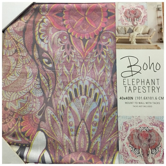 Last one Boho Elephant Wall Tapestry - Picture 4 of 4